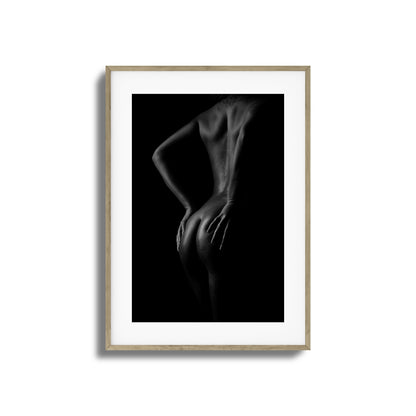 The Glow of Her Skin Framed Art