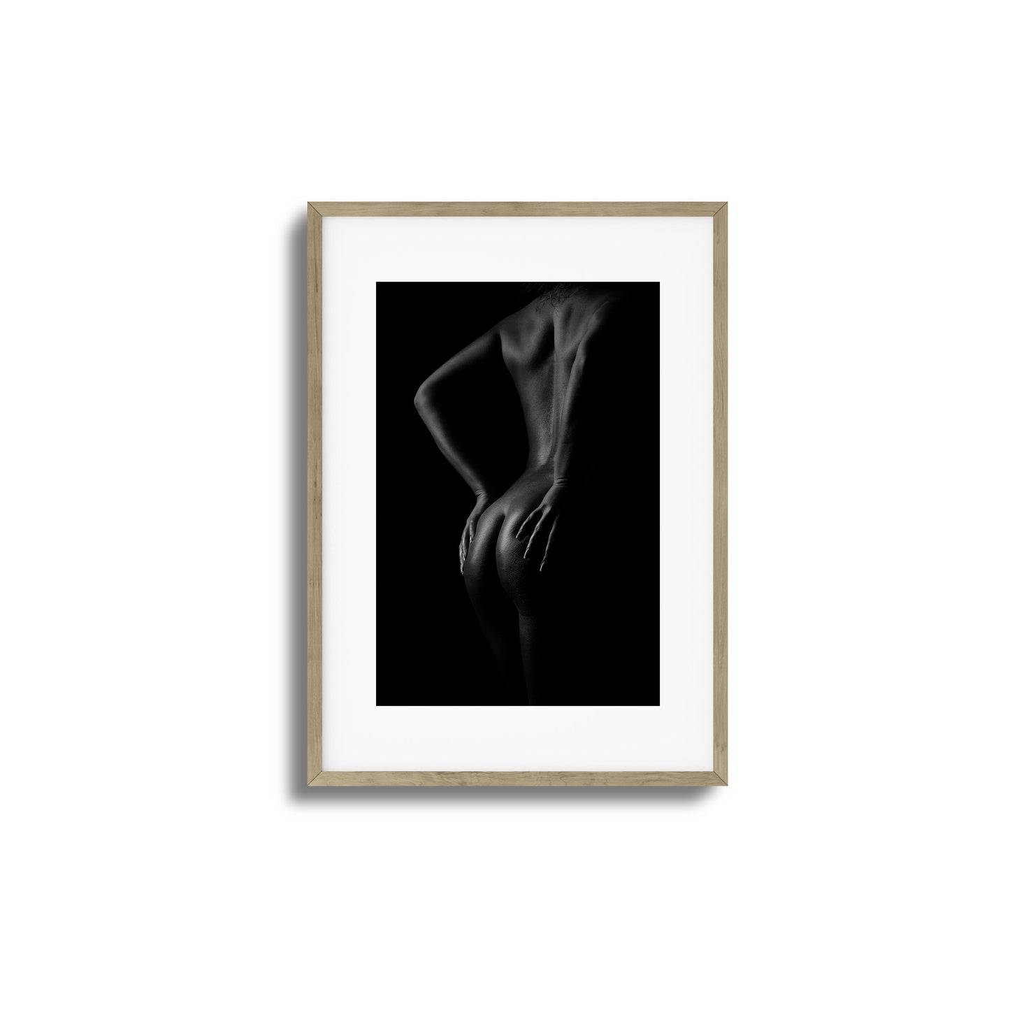 The Glow of Her Skin Framed Art
