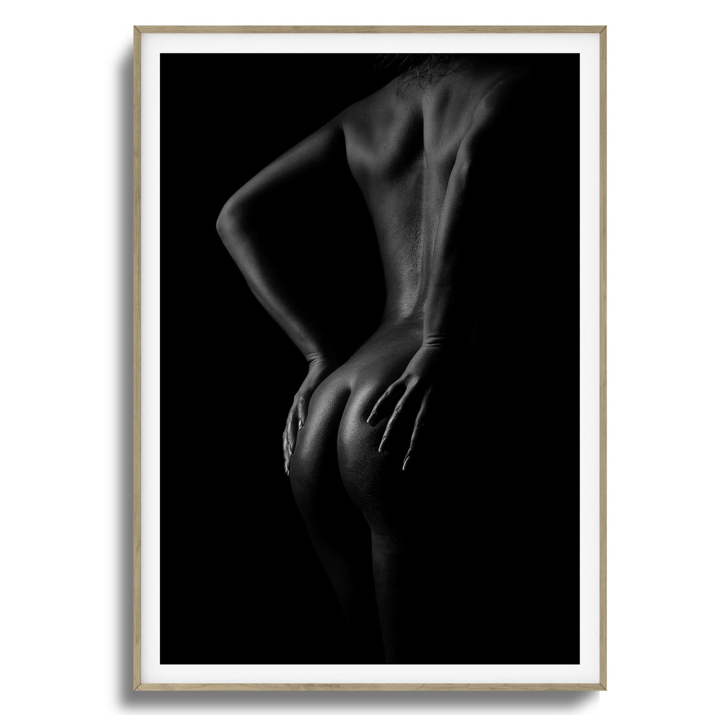 The Glow of Her Skin Framed Art