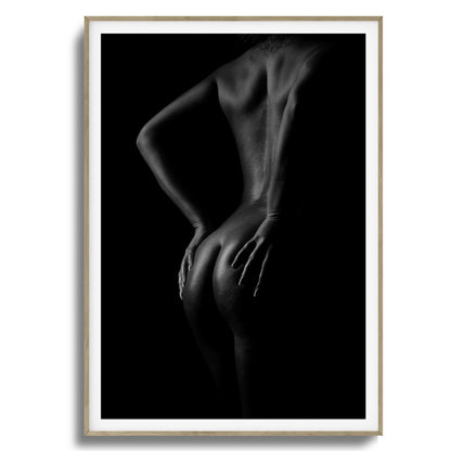 The Glow of Her Skin Framed Art