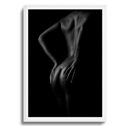 The Glow of Her Skin Framed Art