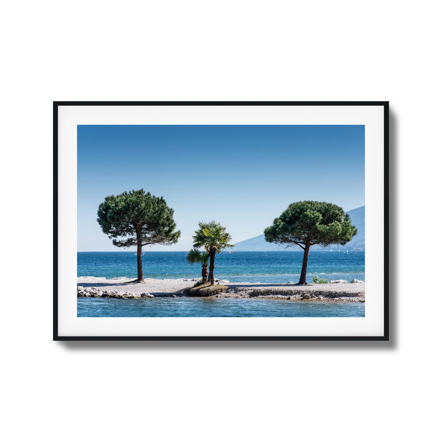 Trio Isle Framed Art