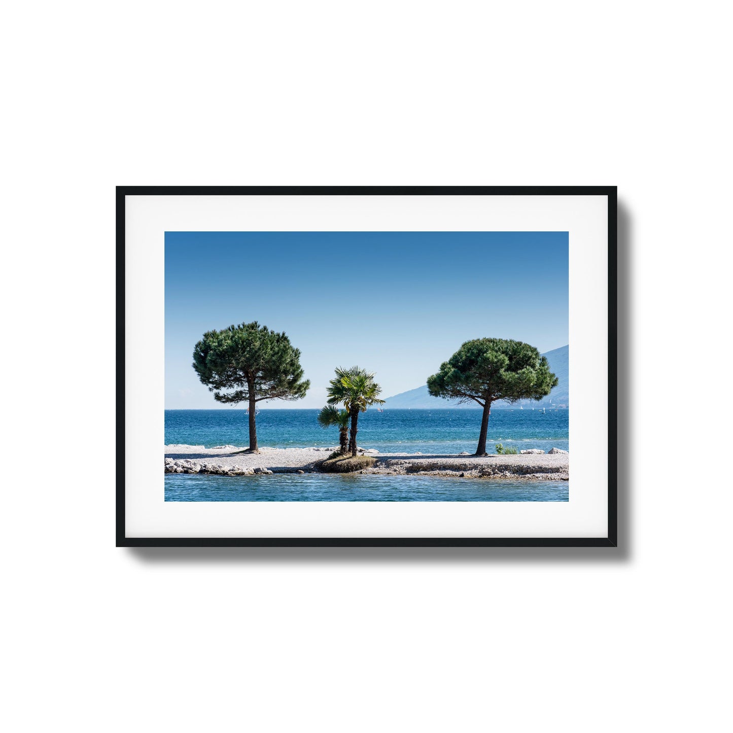 Trio Isle Framed Art