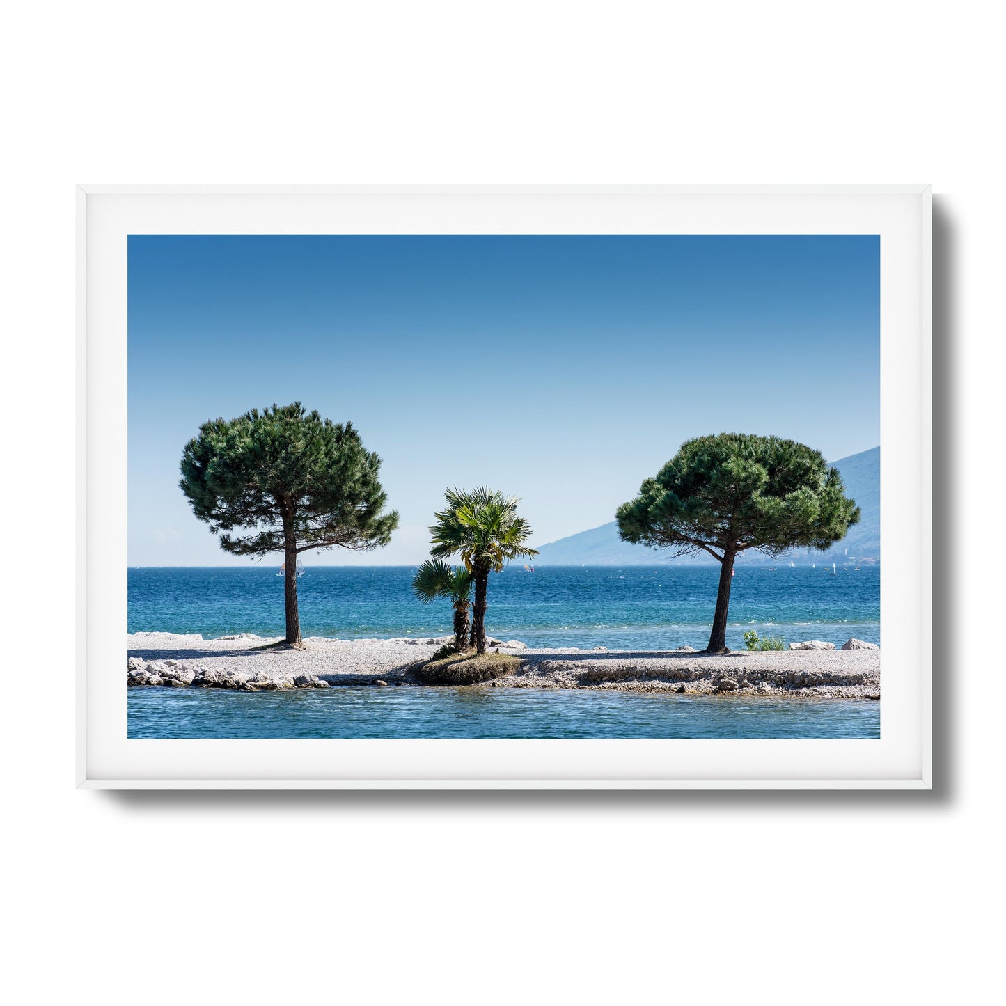 Trio Isle Framed Art