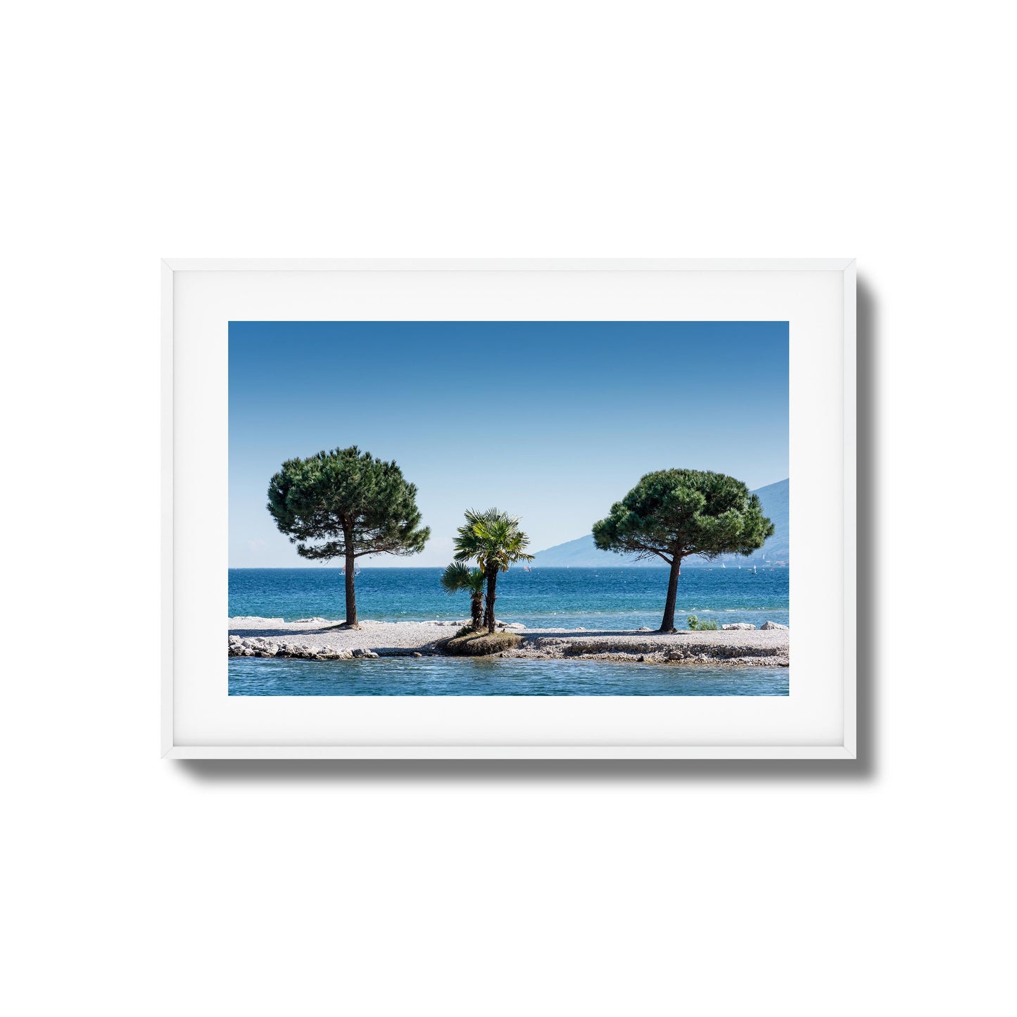 Trio Isle Framed Art