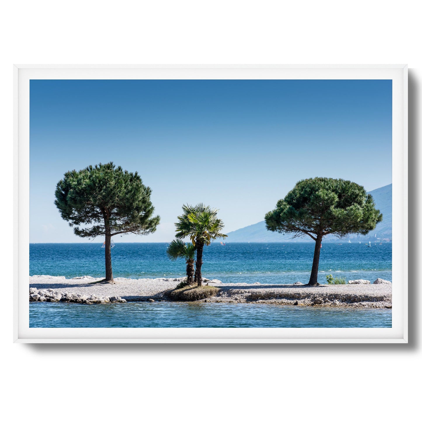 Trio Isle Framed Art