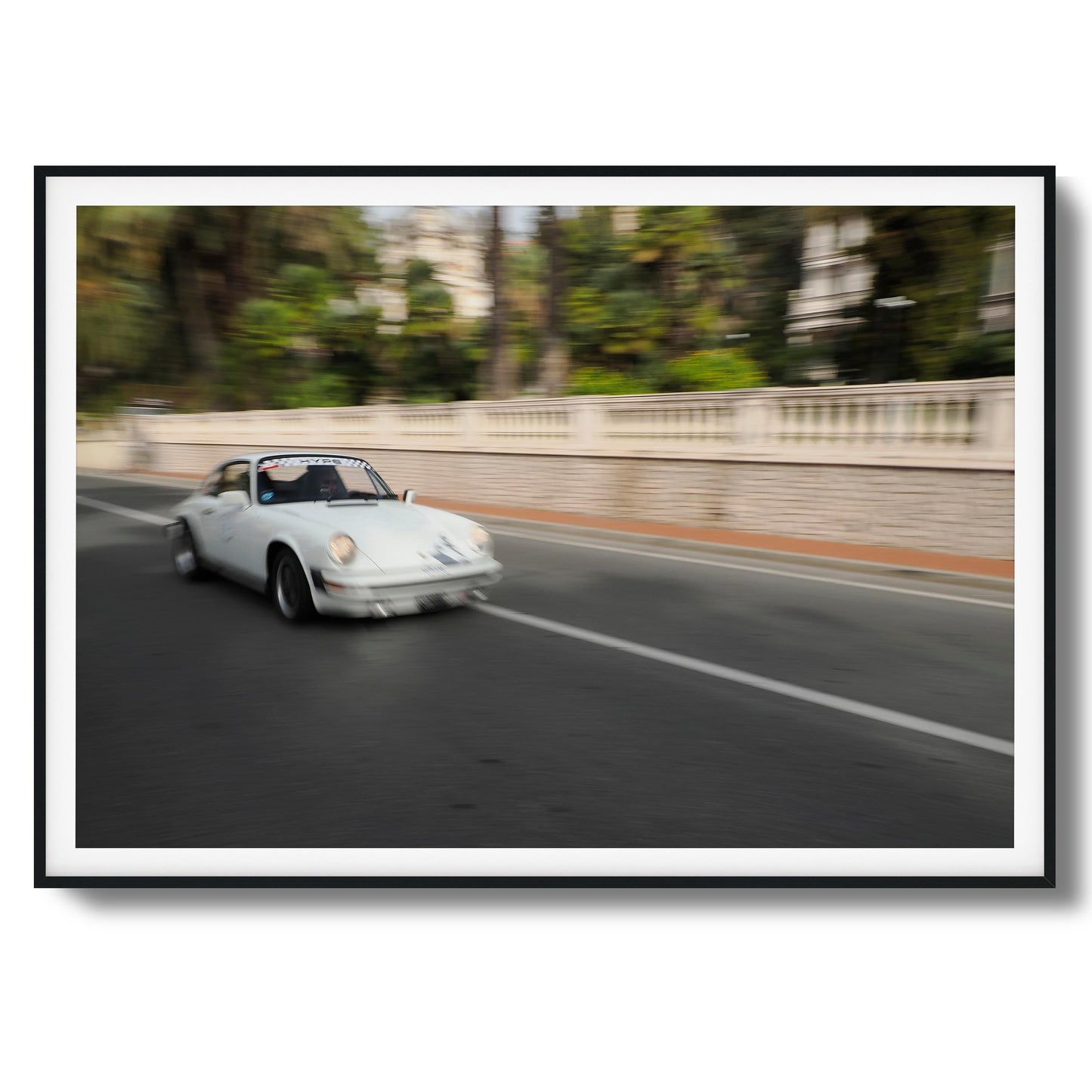 Velocity Drift Framed Art