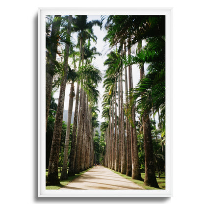 Verdant Escape Framed Art