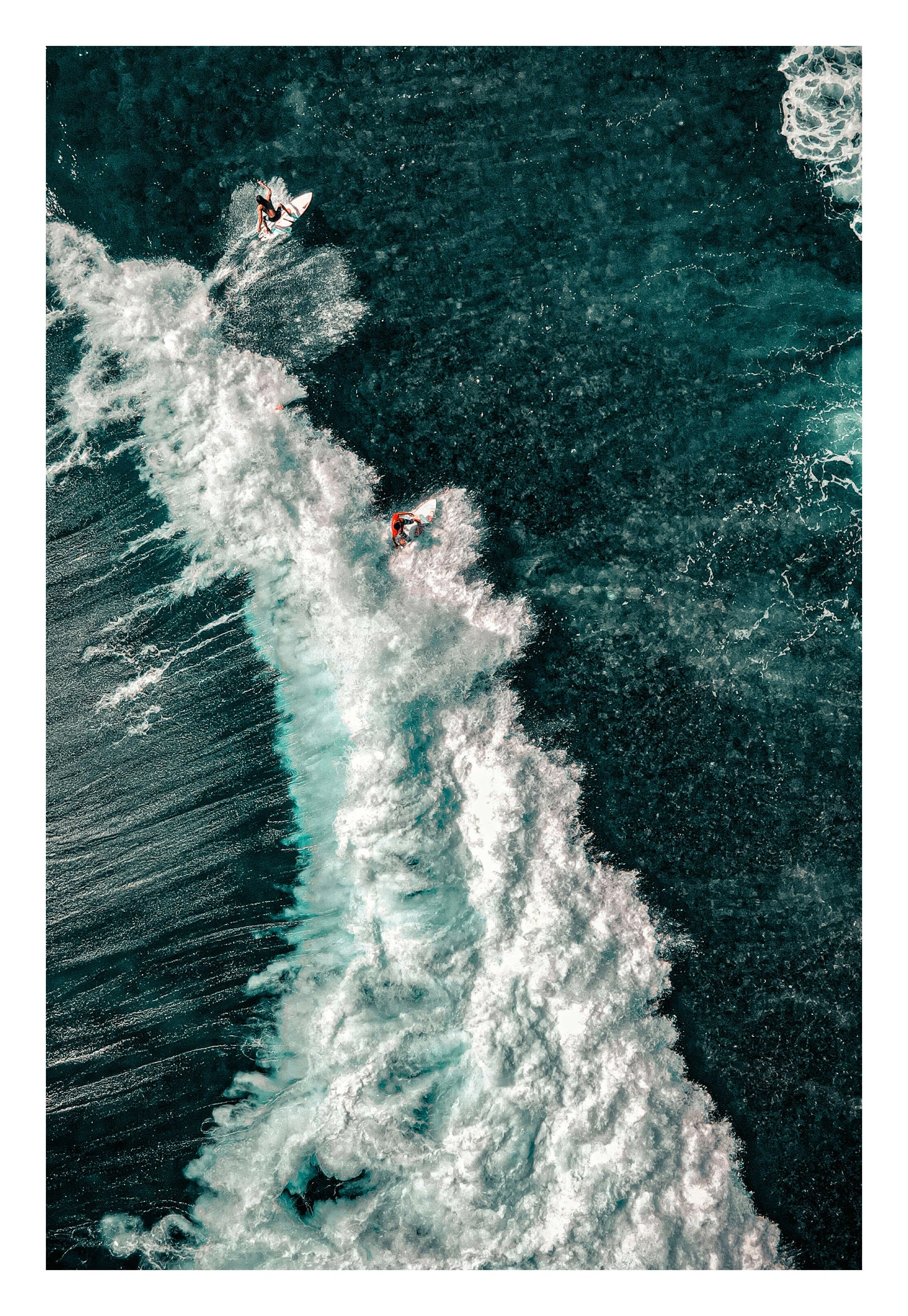 Wave Riders Framed Art