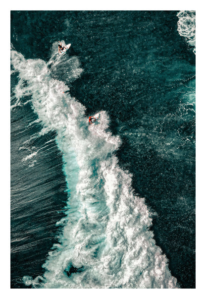 Wave Riders Framed Art