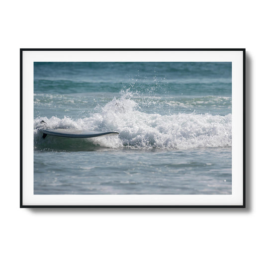 Wipeout Moment Framed Art - Assure Spark